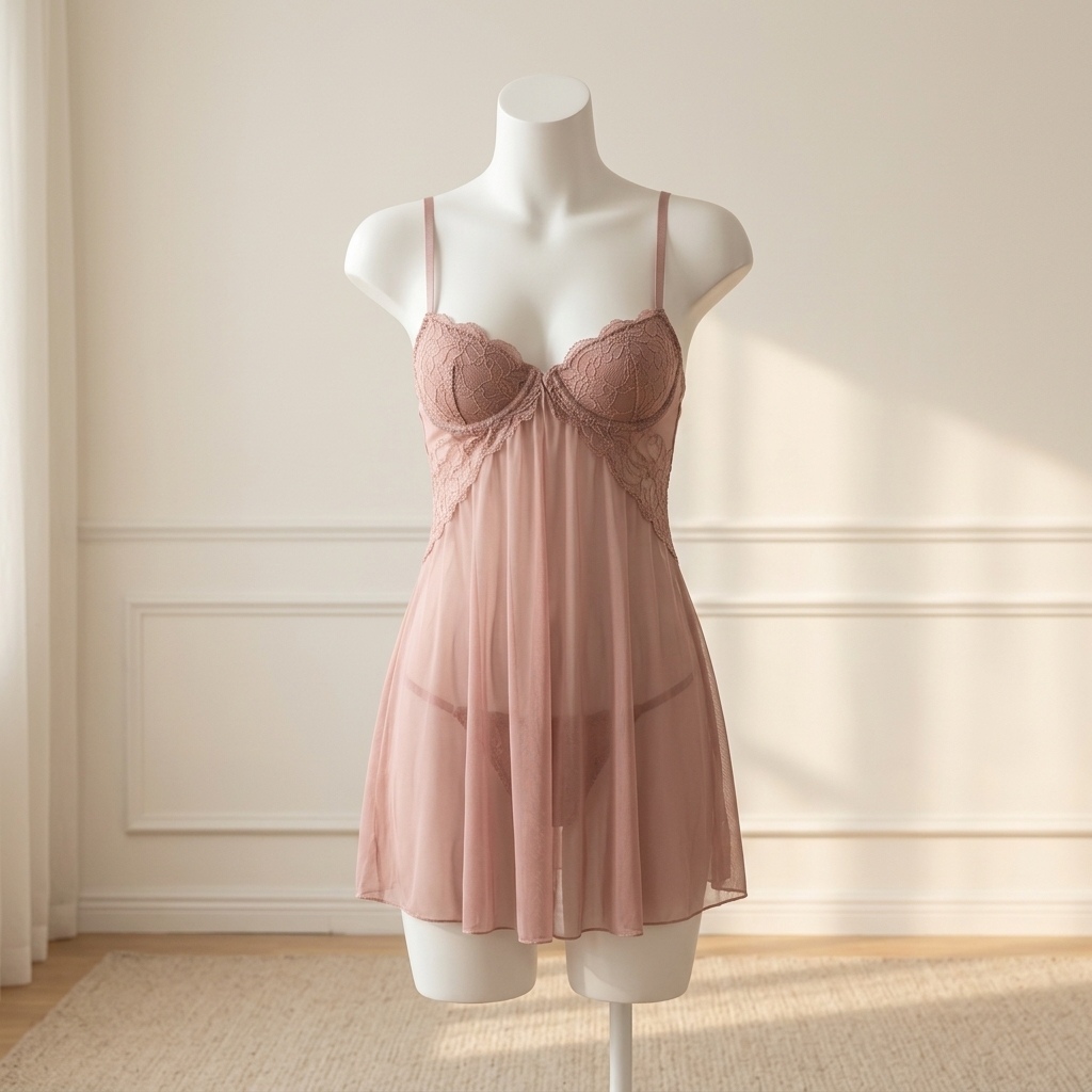Lingerie Babydoll en dentelle  - Babydoll Chemise Night avis et prix