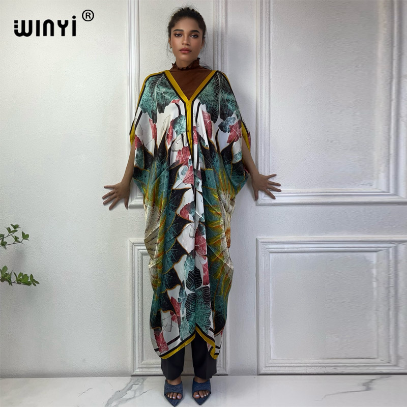 WINYI-Robe de plage africaine  - Robe Silk Women avis et prix