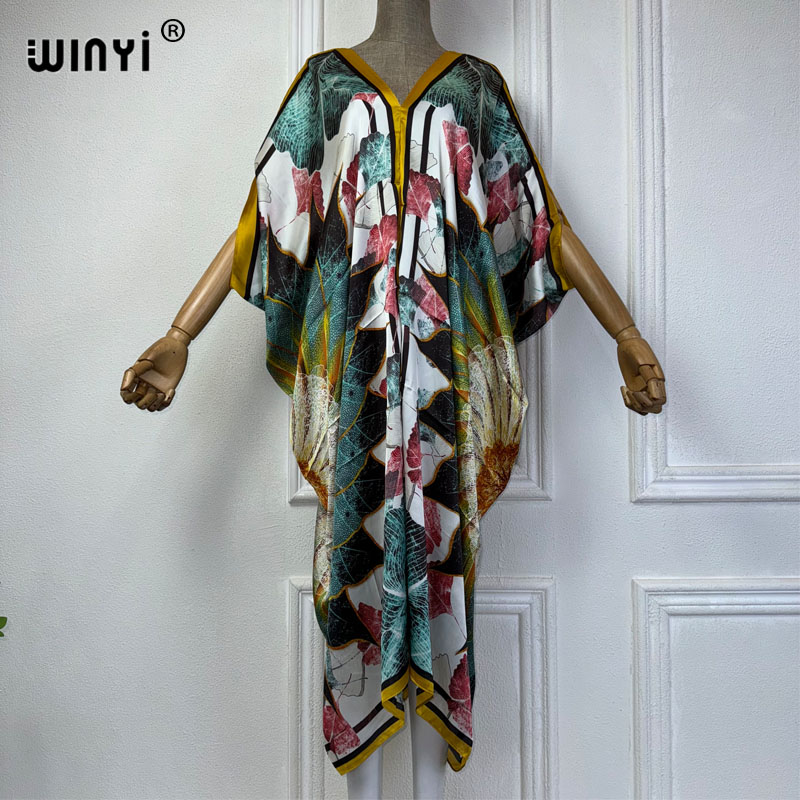 WINYI-Robe de plage africaine  - Robe Silk Women avis et prix