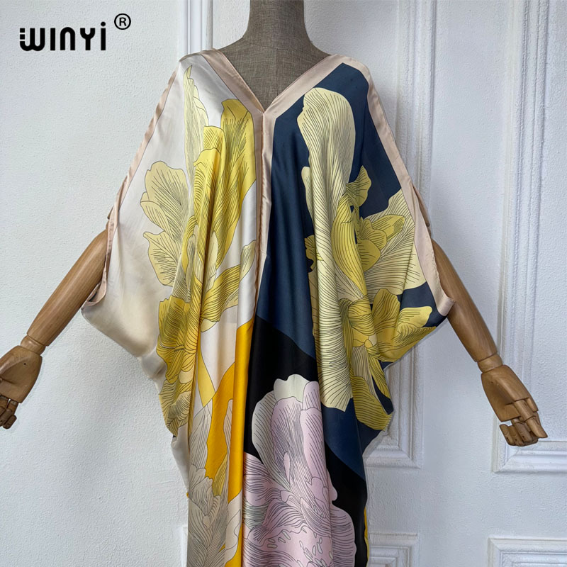 WINYI-Robe de plage africaine  - Robe Silk Women avis et prix