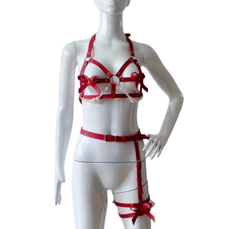 Ensemble harnais en cuir Sexy  - Garter Belt Set avis et prix