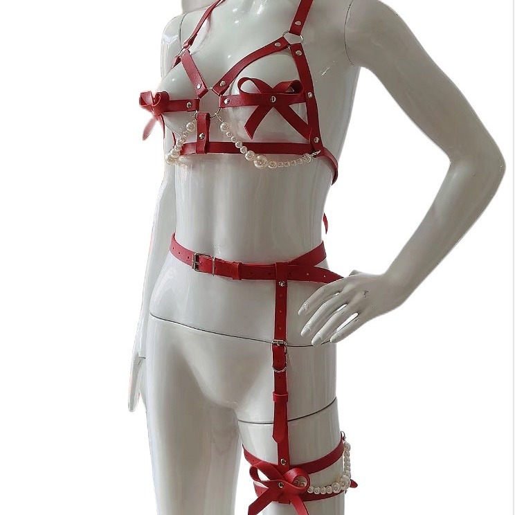 Ensemble harnais en cuir Sexy  - Garter Belt Set avis et prix