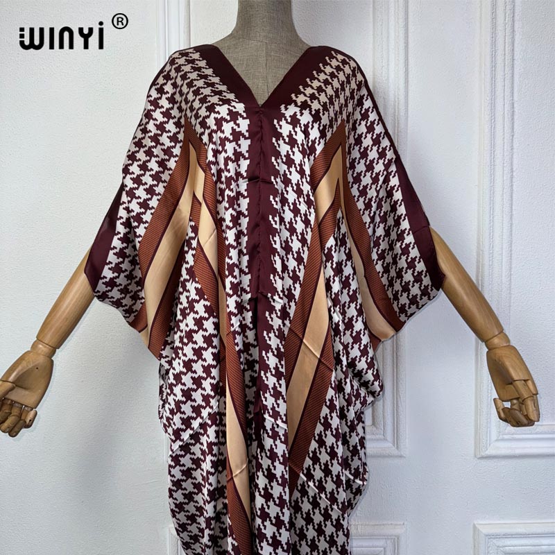 WINYI-Robe de plage africaine  - Robe Silk Women avis et prix