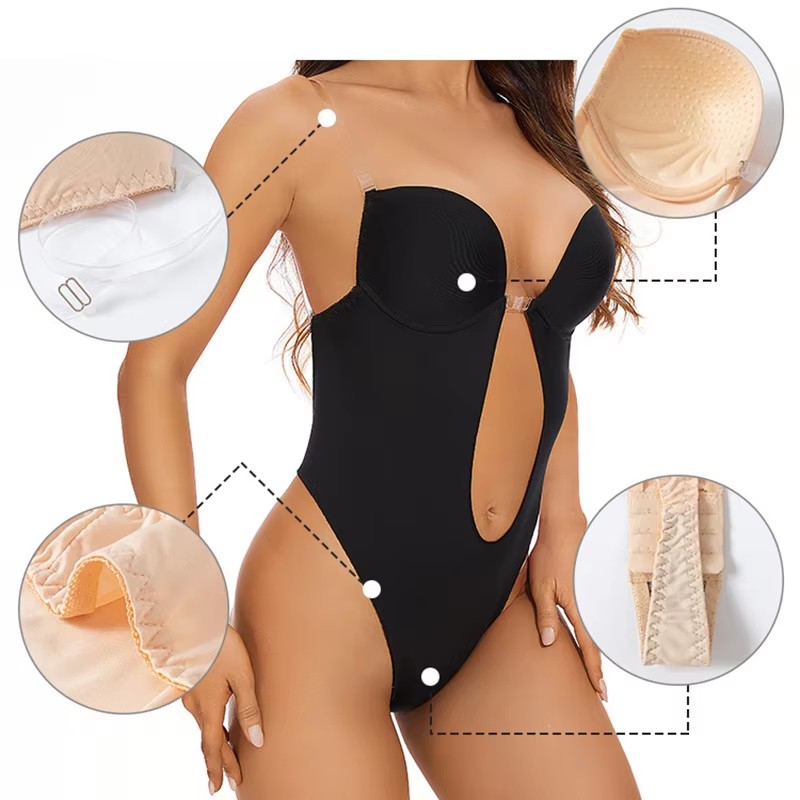 Soutien-gorge gainant sans dos - Shapewear Bodysuit Firm avis et prix